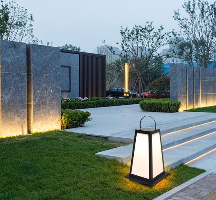 Yttre vattentät trädgårds-, trädgårds-, trädgårds- och trädgårdsdekoration ljus från solfångare